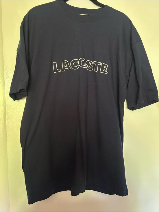 Lacoste Other - Lacoste Men's Dark Navy Logo Short Sleeve Tee